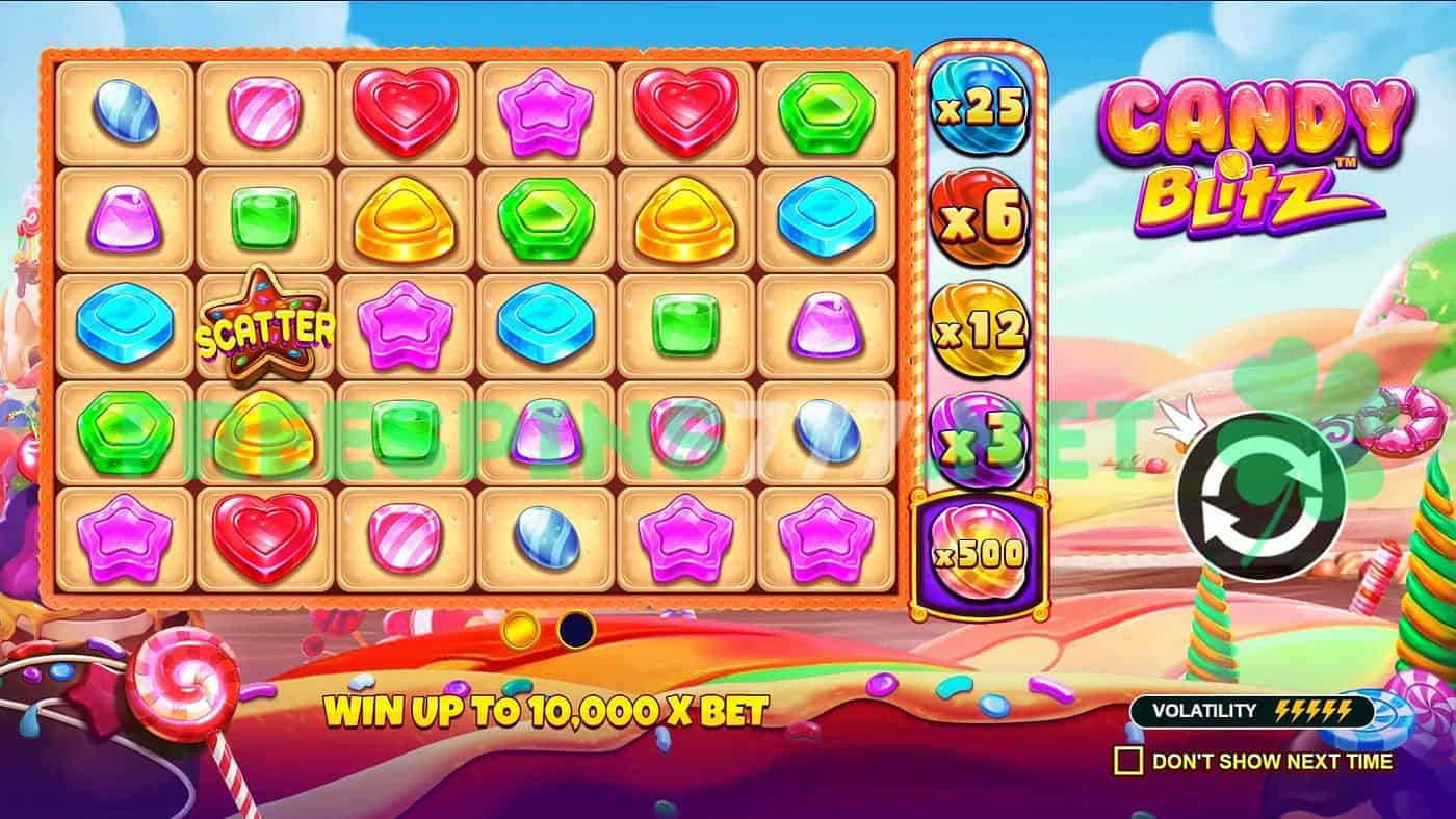 Ledakan Manis Penuh Warna dan Kejutan Besar di Candy Blitz