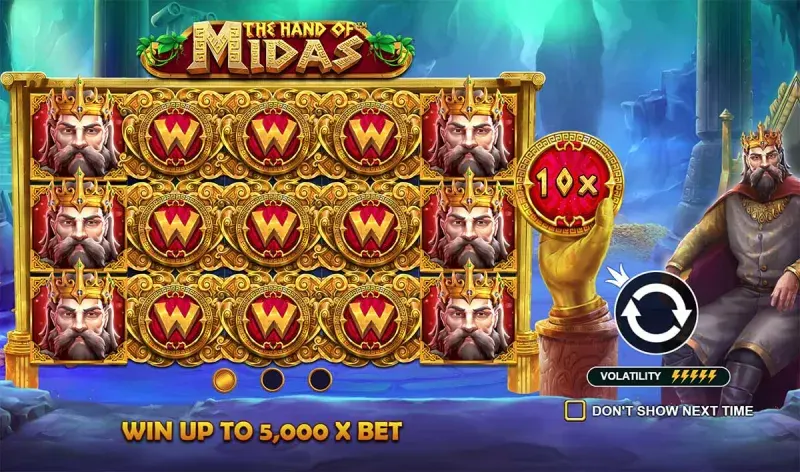 Akun Demo Terbaik The Hand Of Midas Cuan Lebih Mudah