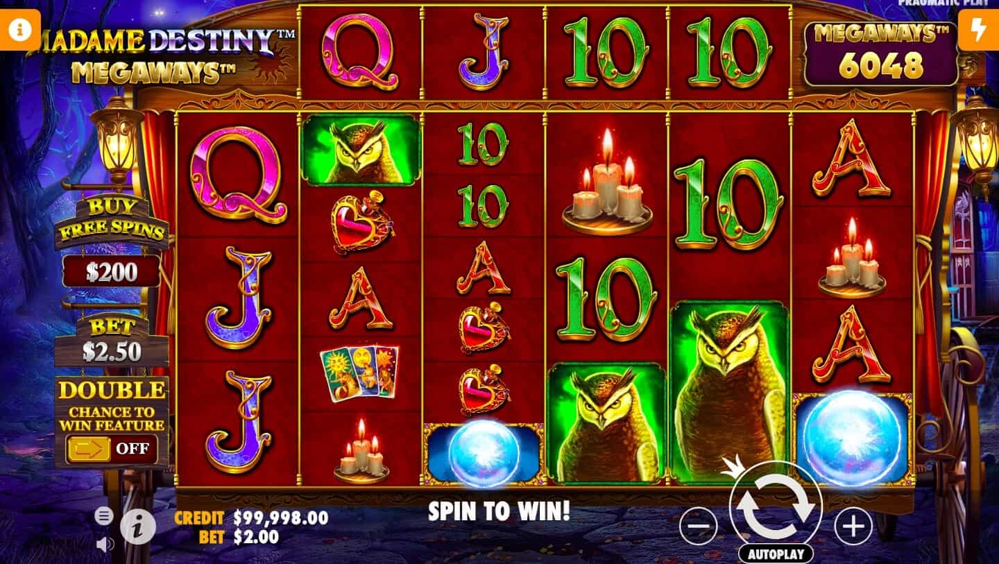 Sentuhan Magis Pembuka Jalan Hoki Madame Destiny Megaways