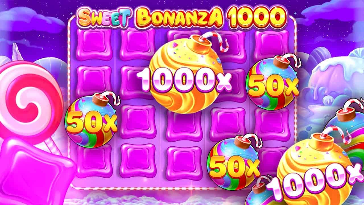 Dunia Permen Ceria Bikin Susah Berhenti di Sweet Bonanza 1000
